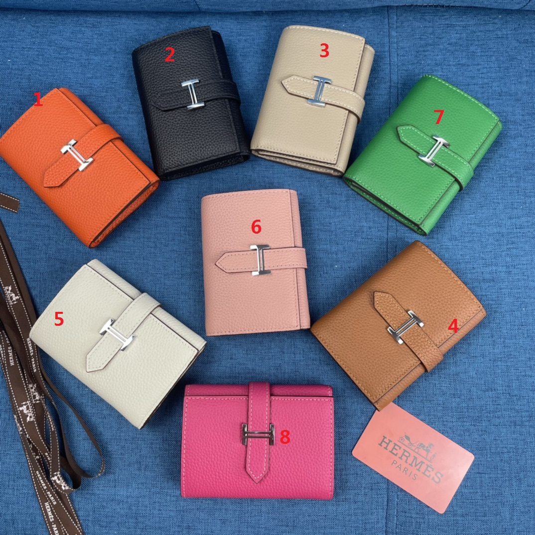 H**mes constance togo leather-10*12cm