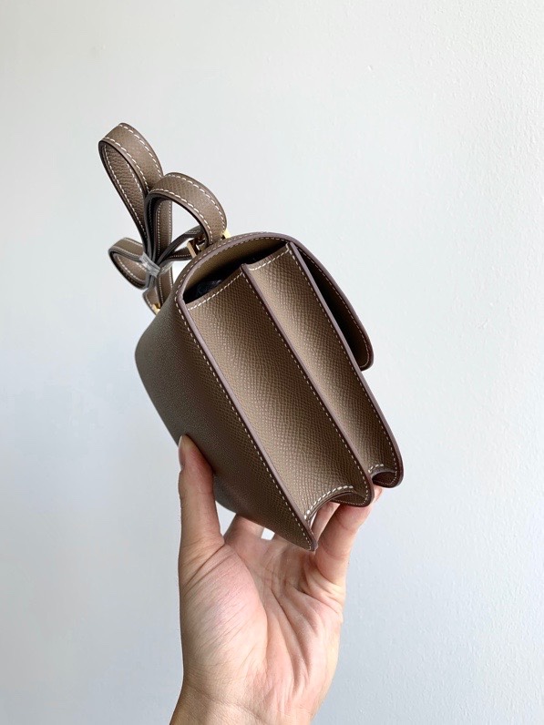 H**mes constance epsom leather-19cm