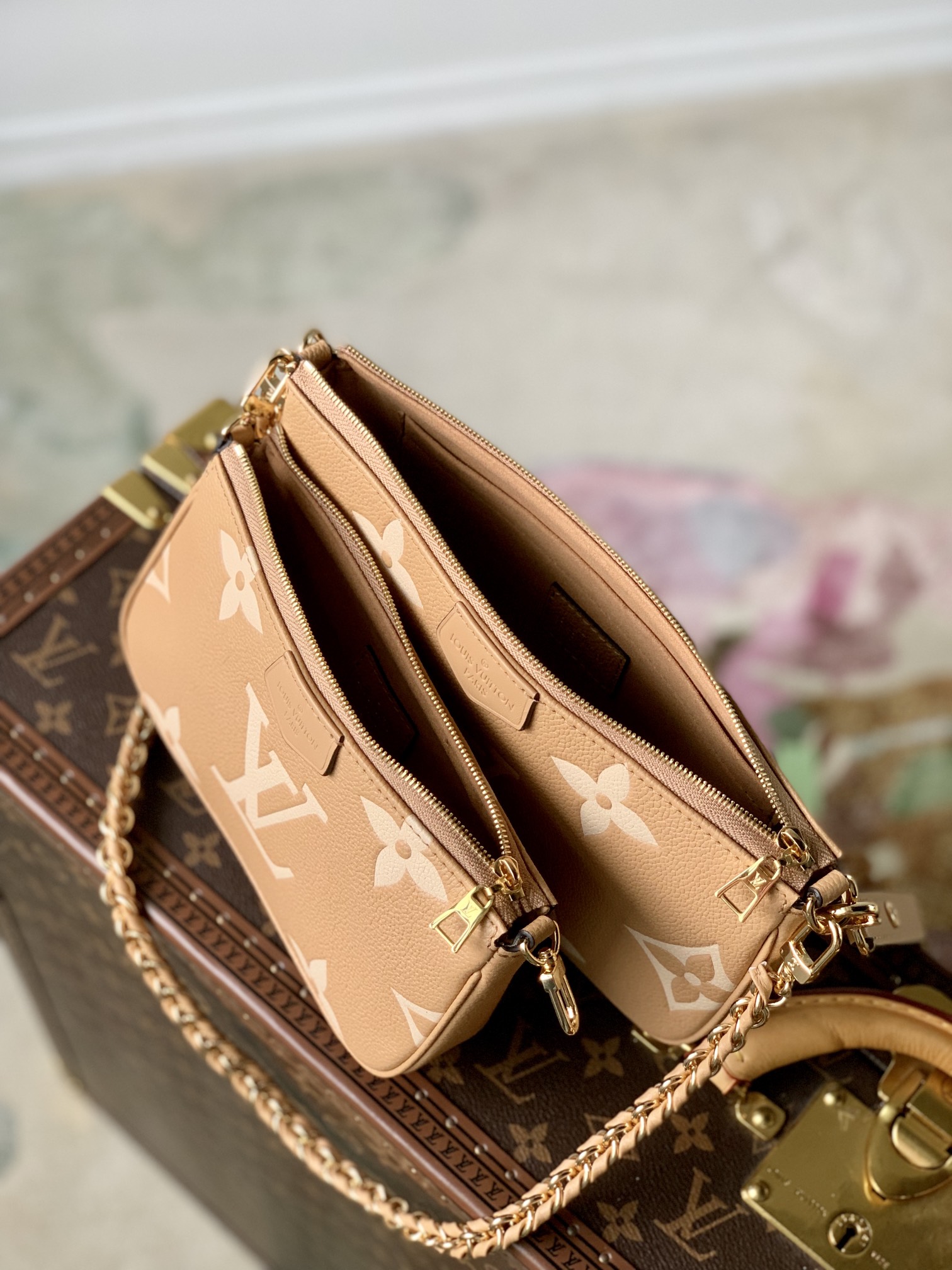 l**is V*t*n multi pochette accessoires-25*13&20*11*10cm