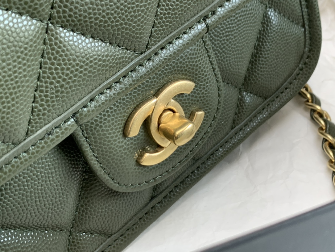 Ch@nel Flap Bag-17*20.5*6CM