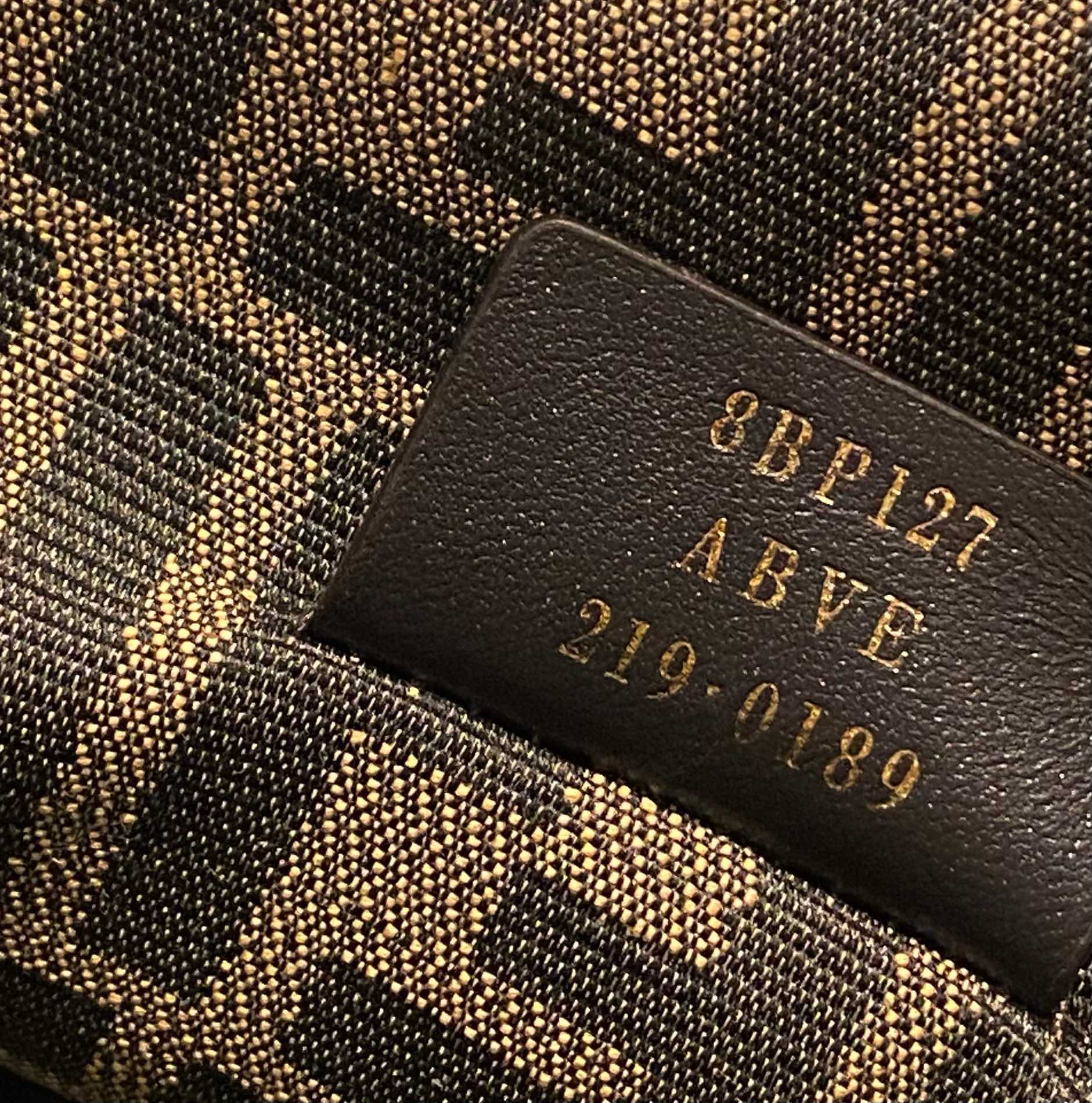 F**di first bag-26*18*9.5/32.5*23.5*15cm