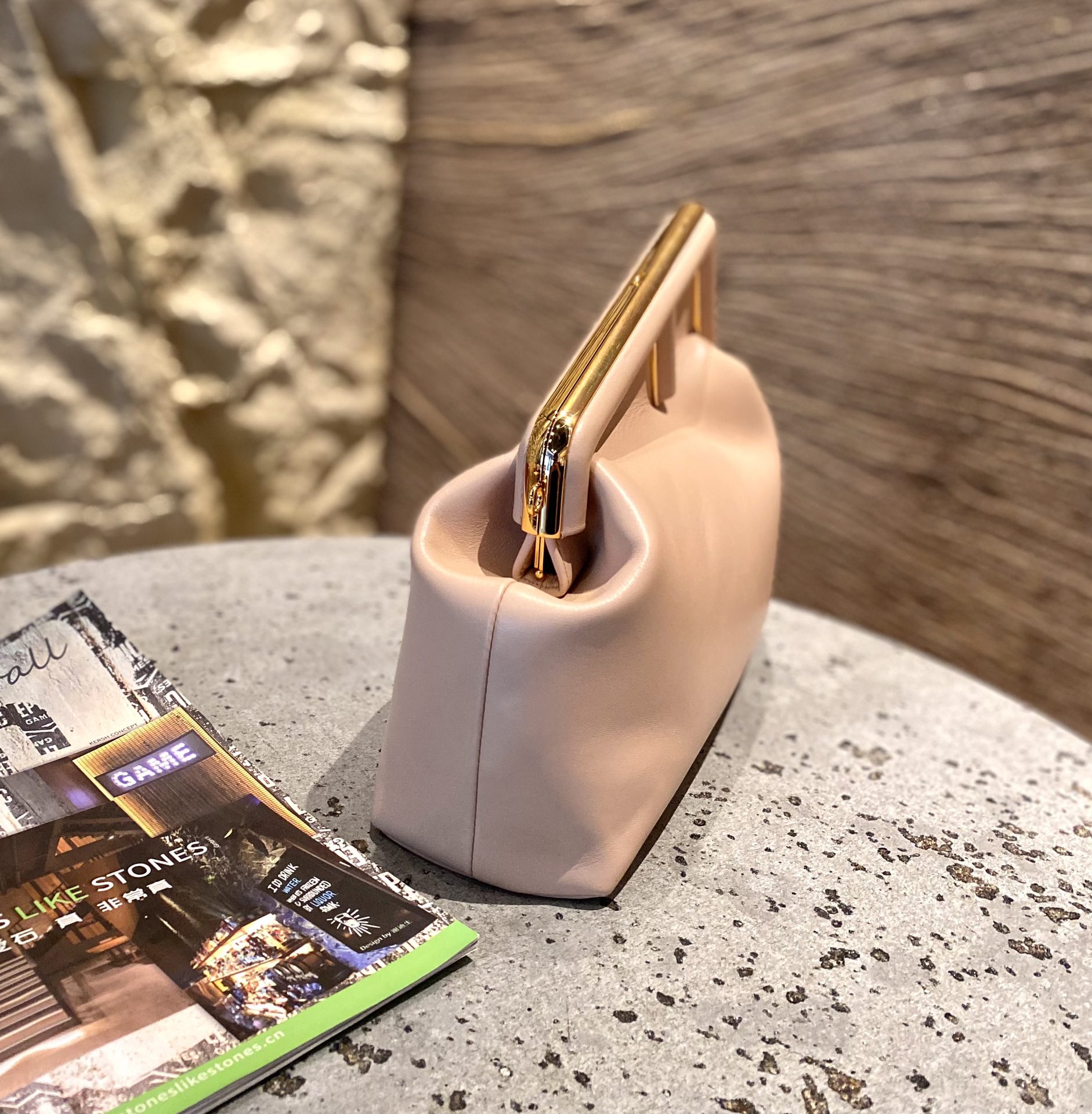 F**di first bag-26*18*9.5/32.5*23.5*15cm