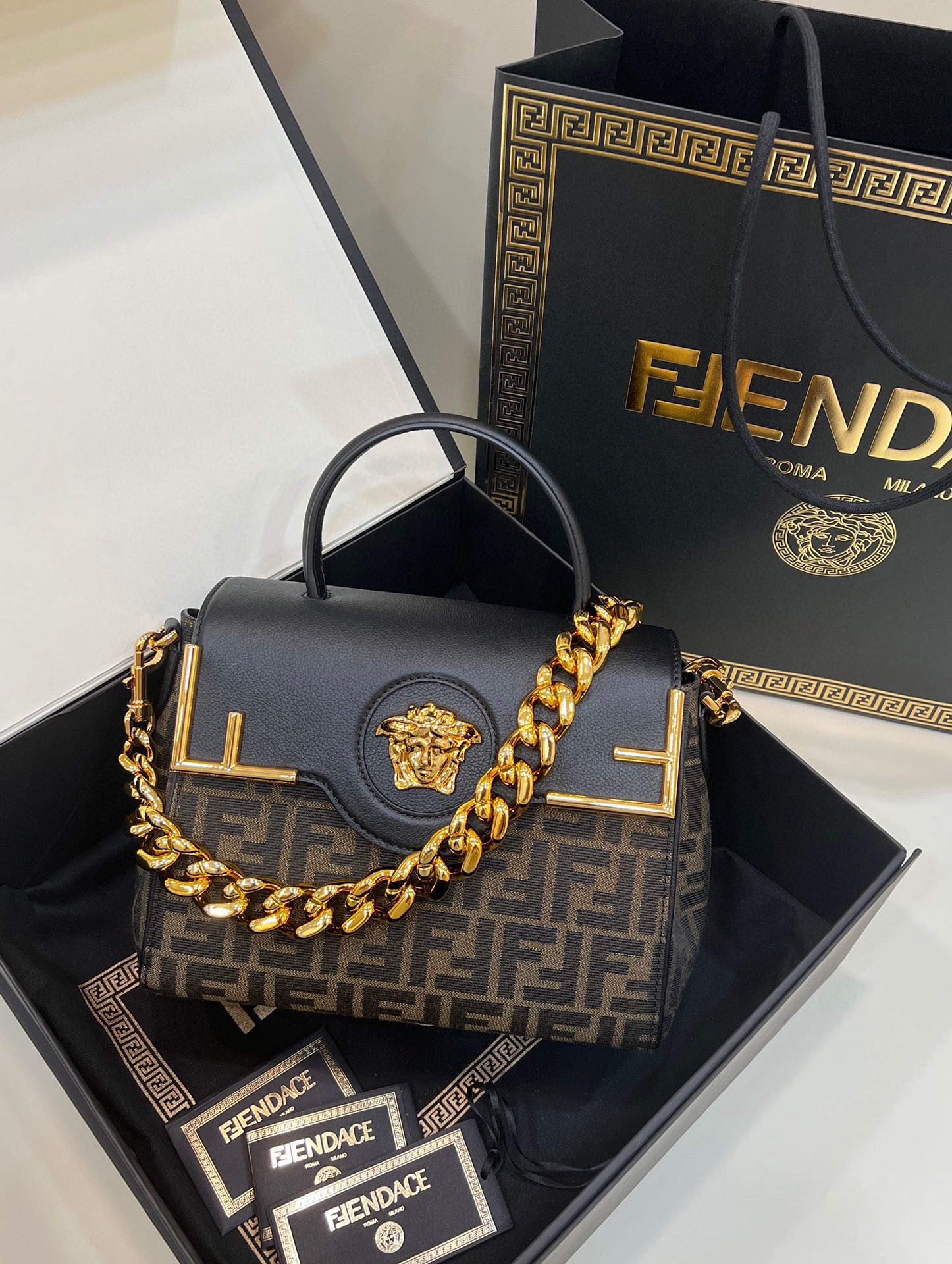 fendace versace by F**di bag-25*15*22cm
