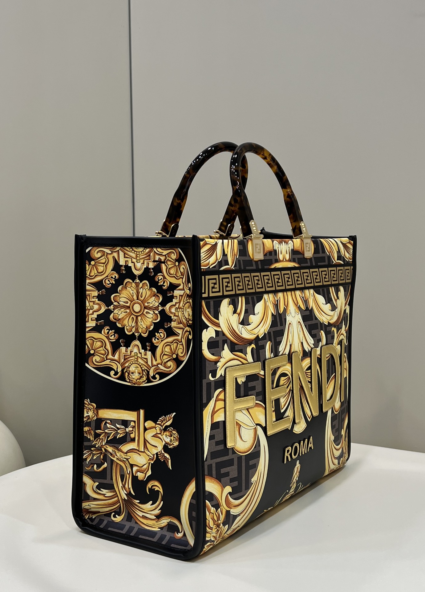 F**di & versace tote-36*17*31cm