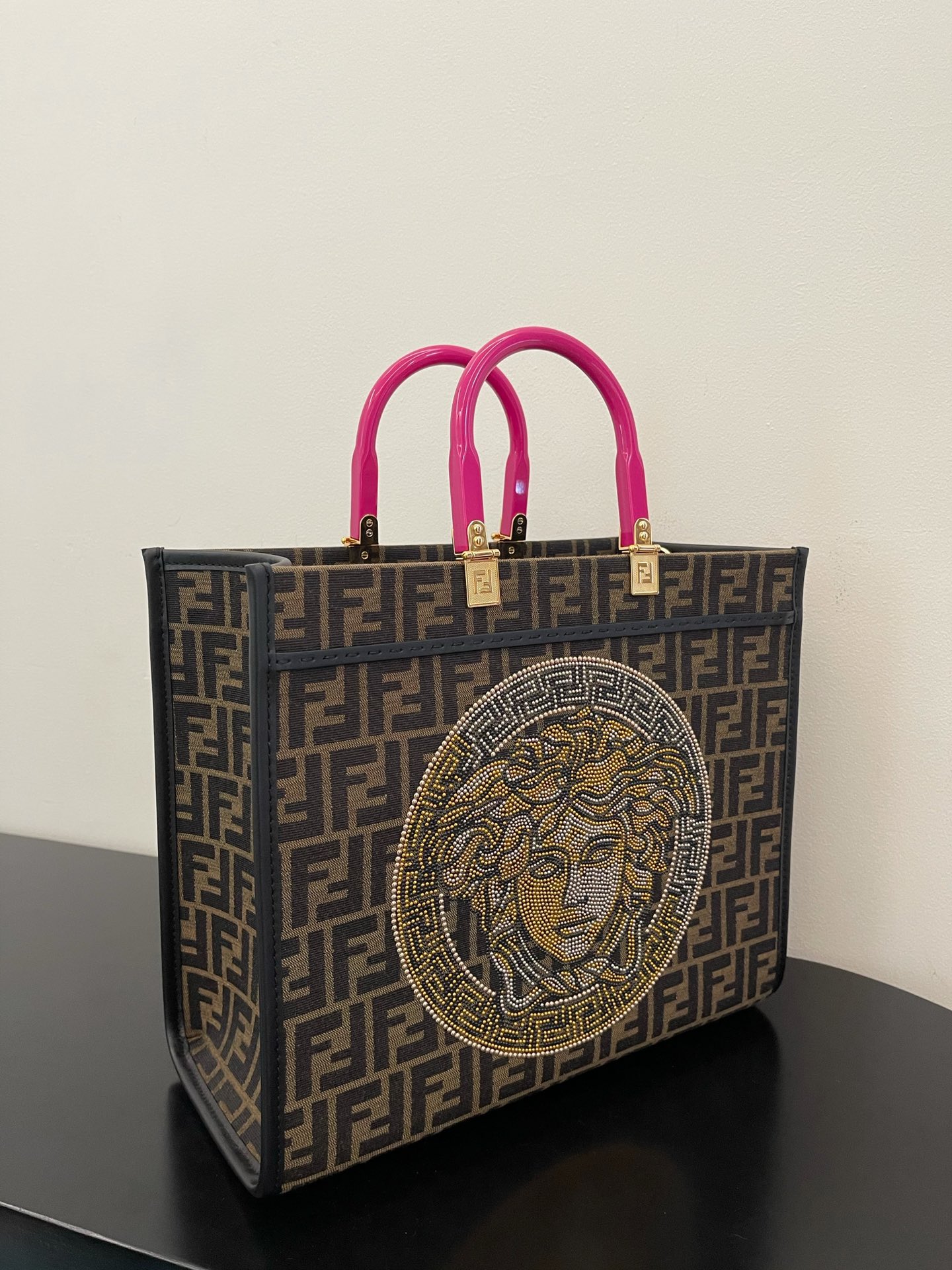 F**di & versace tote-36*17*31cm