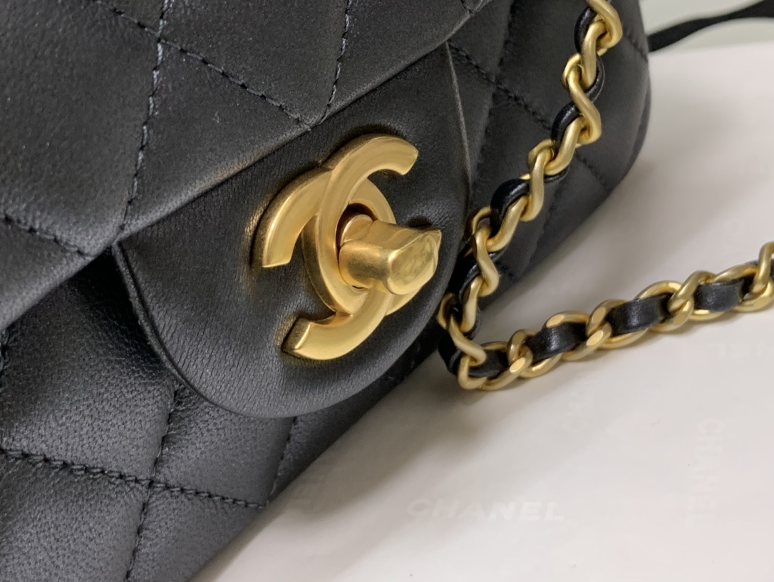 Ch@nel Flap Bag-20*13*9CM