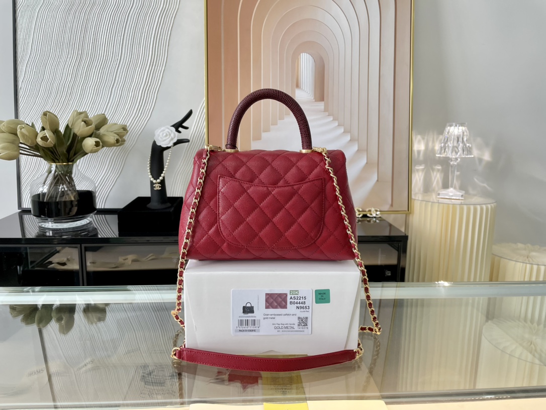 Ch@nel Coco Handlebag-23CM