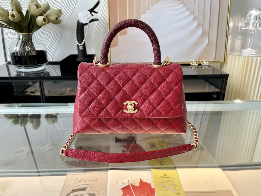 Ch@nel Coco Handlebag-23CM