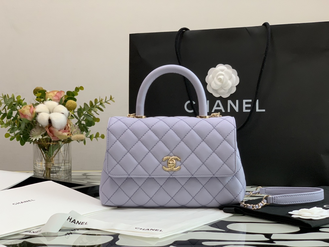 Ch@nel Coco Handlebag-23CM