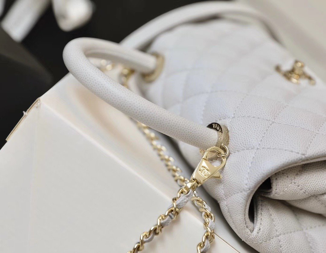 Ch@nel Coco Handlebag-Gold Hardware-23&28CM