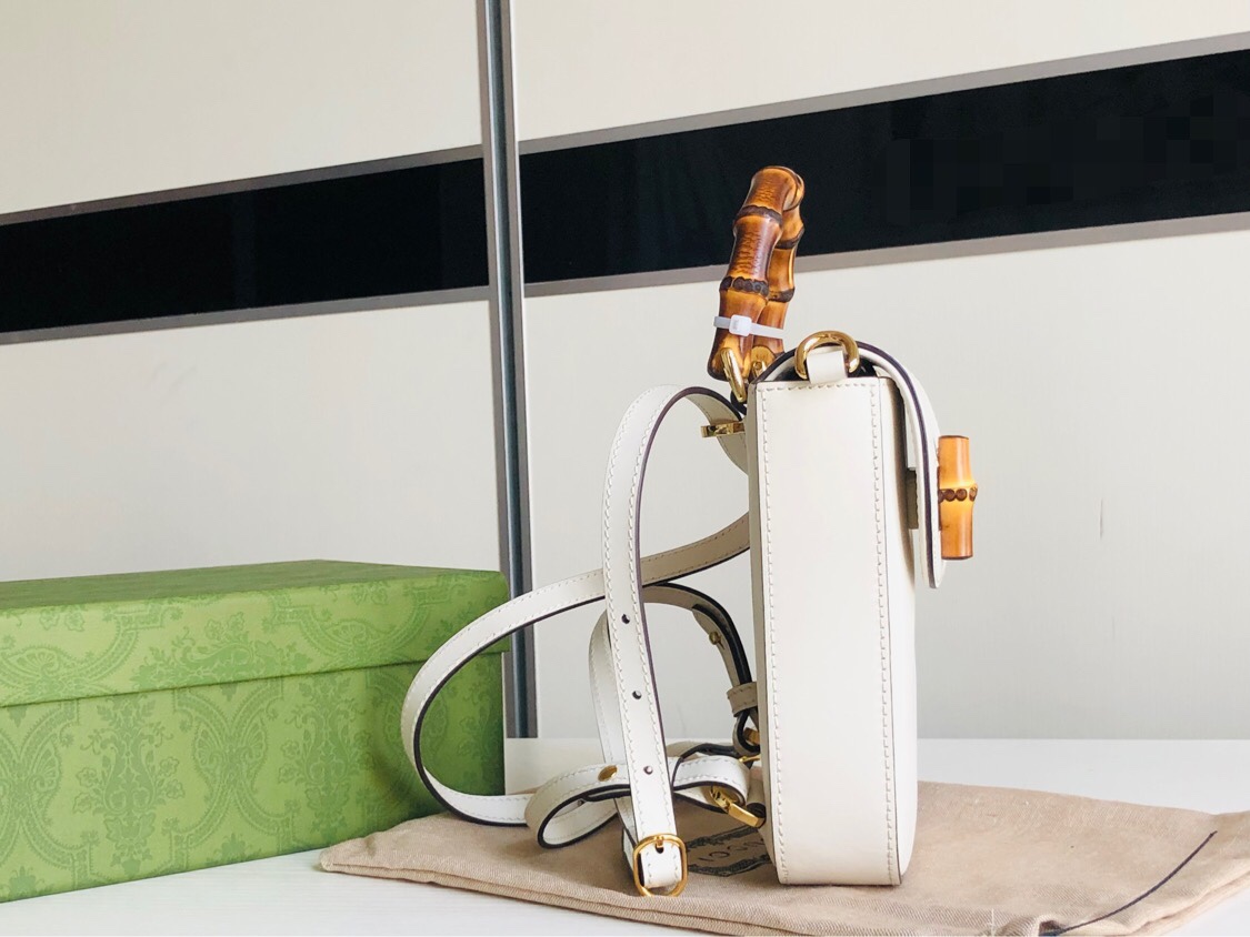 G*u*i bamboo mini handbag-14*16*4cm