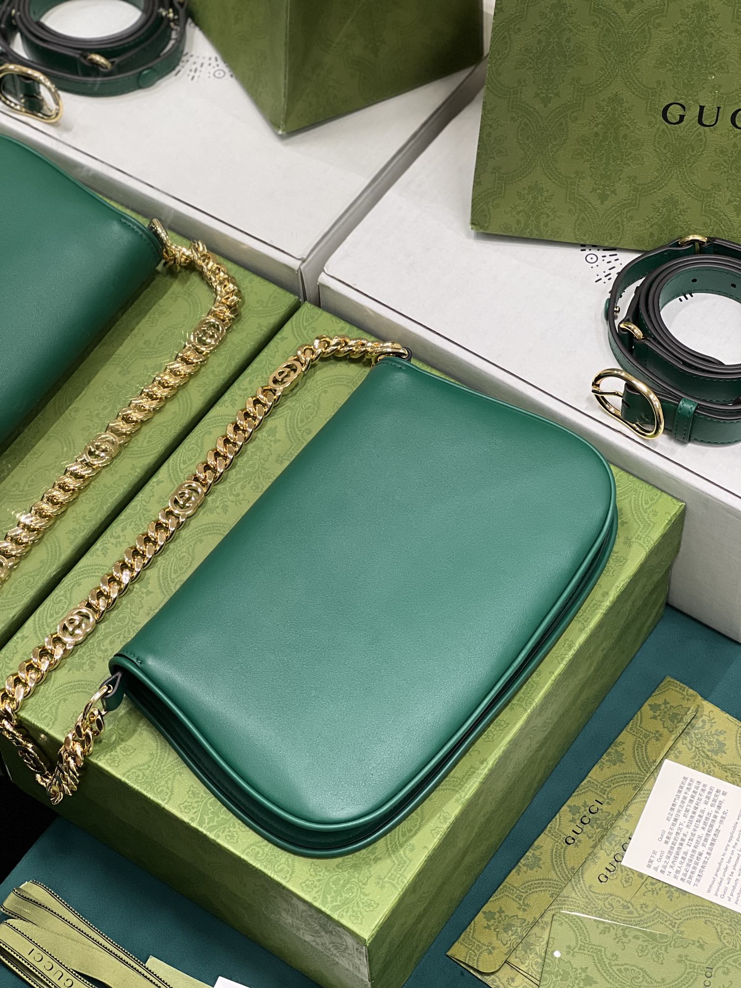 G*u*i blondie shoulder bag-28*16*4cm