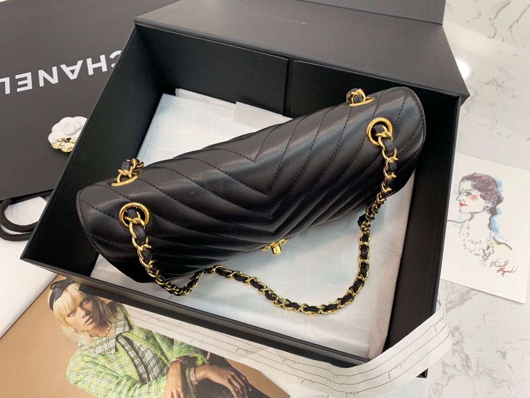 Ch@nel Flap Bag-25CM