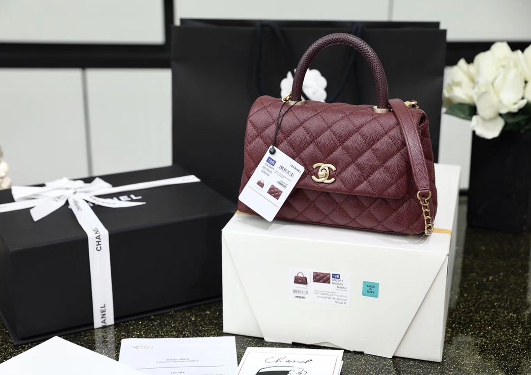 Ch@nel Coco Handlebag-23CM