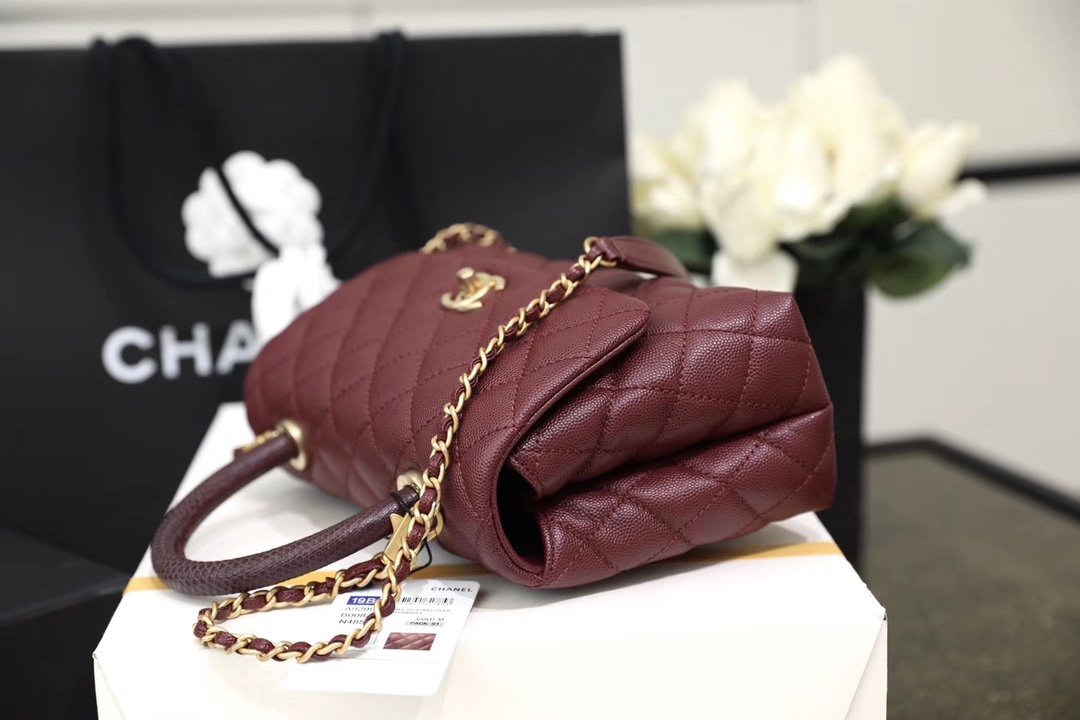 Ch@nel Coco Handlebag-23CM