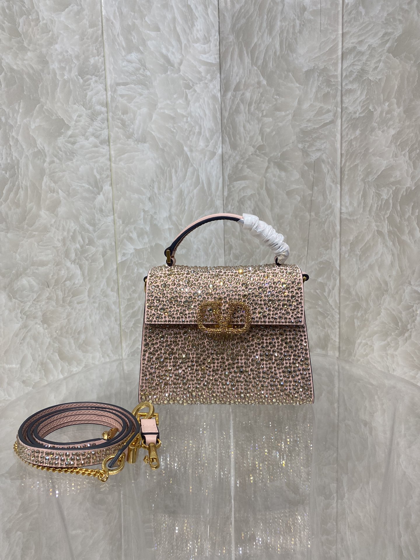 Valentino Vlogo Signature Chain Bag-19*13*9CM