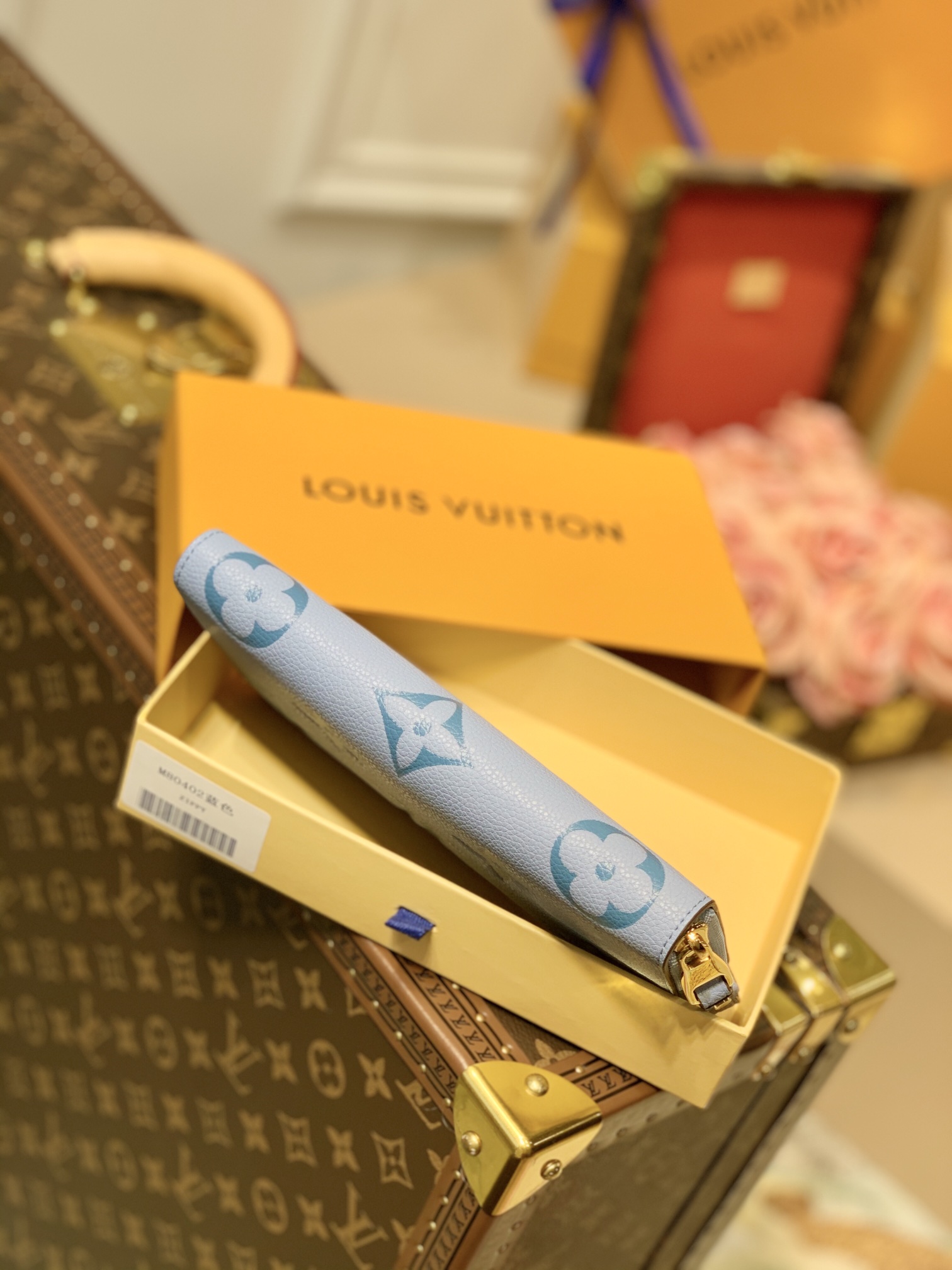 l**is V*t*n zippy wallet m69994-19*10*2cm