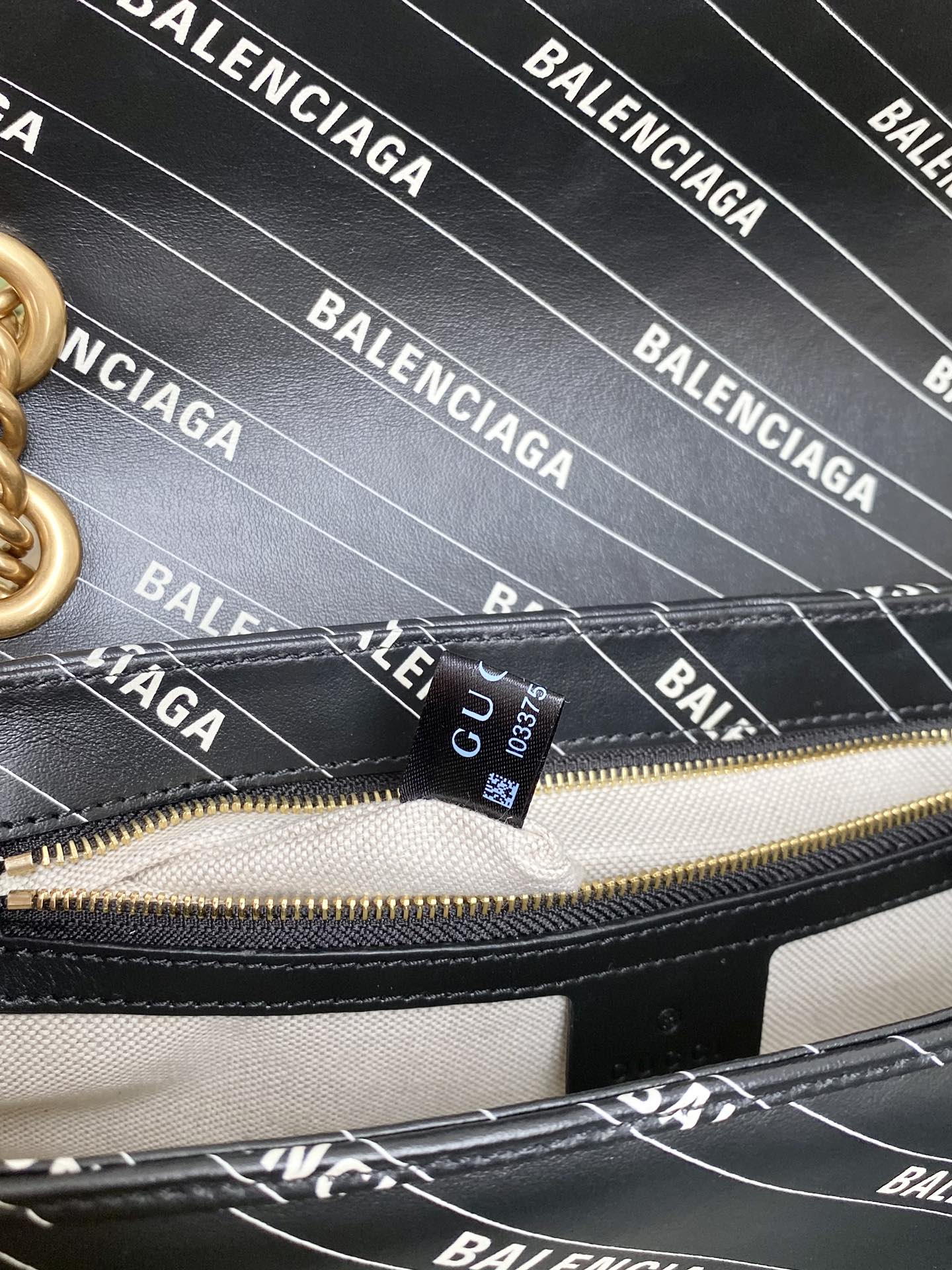 g*u*i&Ba*len*cia*ga marmont bag-26*15*7cm