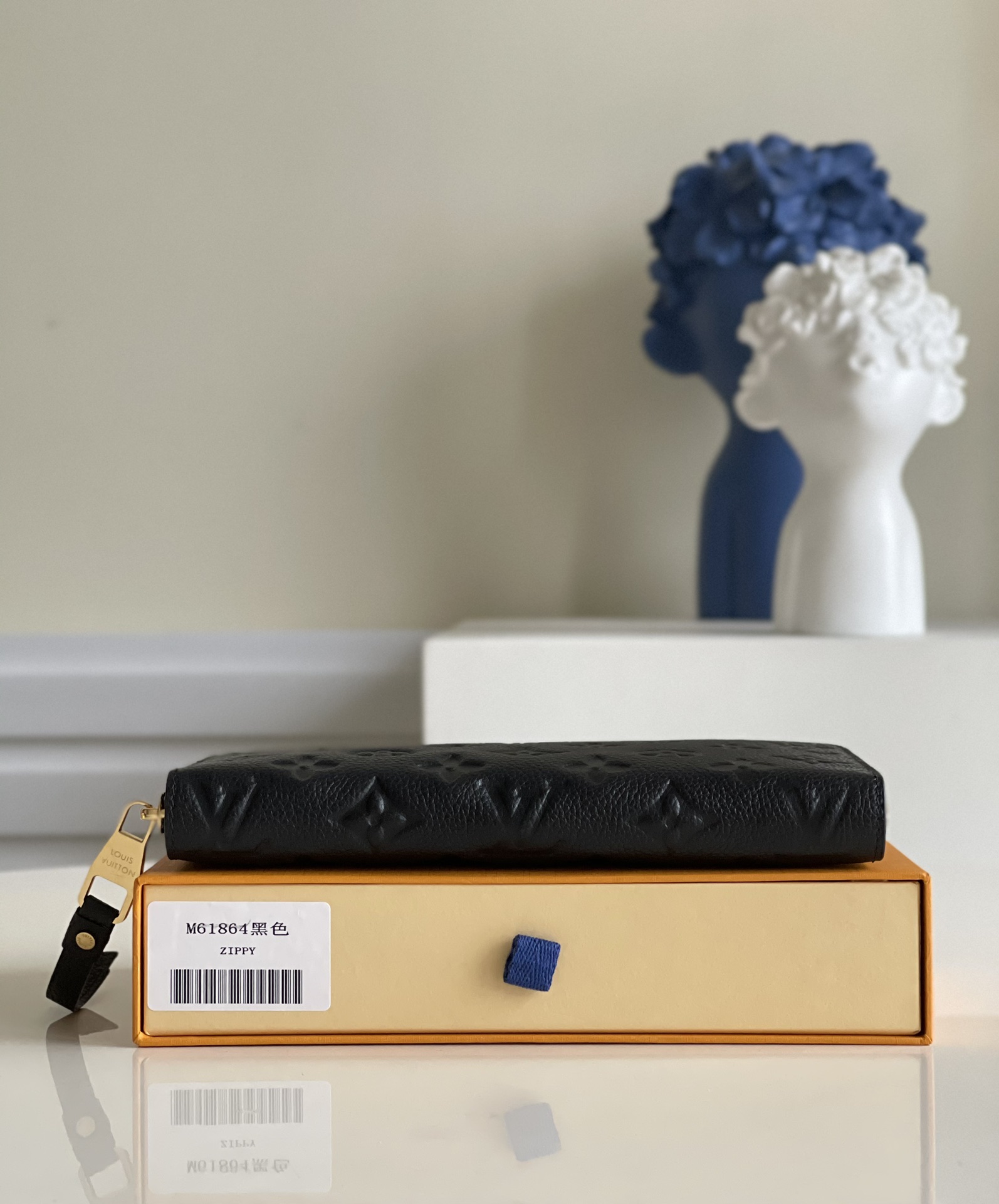 l**is V*t*n monogram empreinte wallet-9.5*10.5*2.5 cm