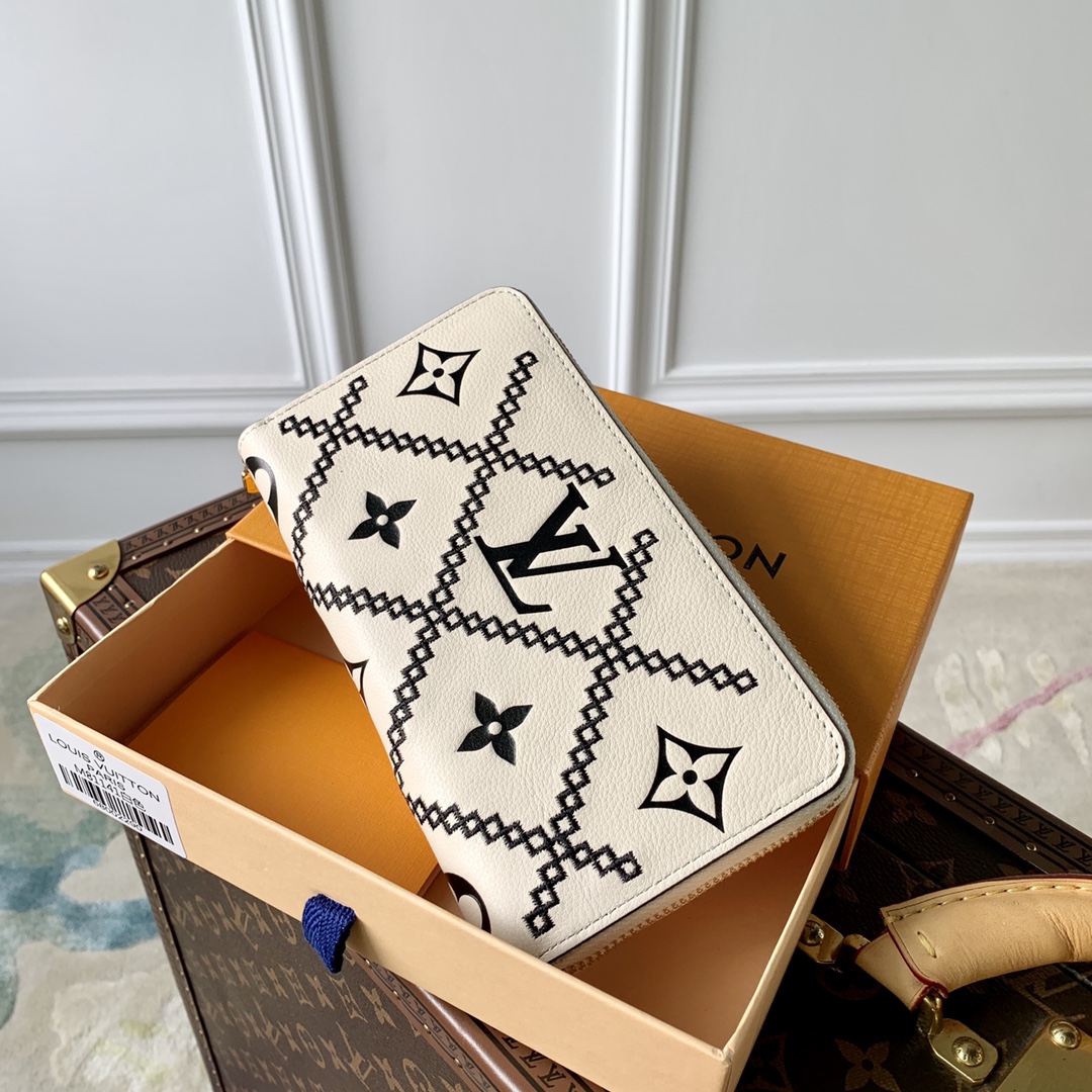 l**is V*t*n monogram vernis zippy wallet m81141-19.5x10.5x2.5cm