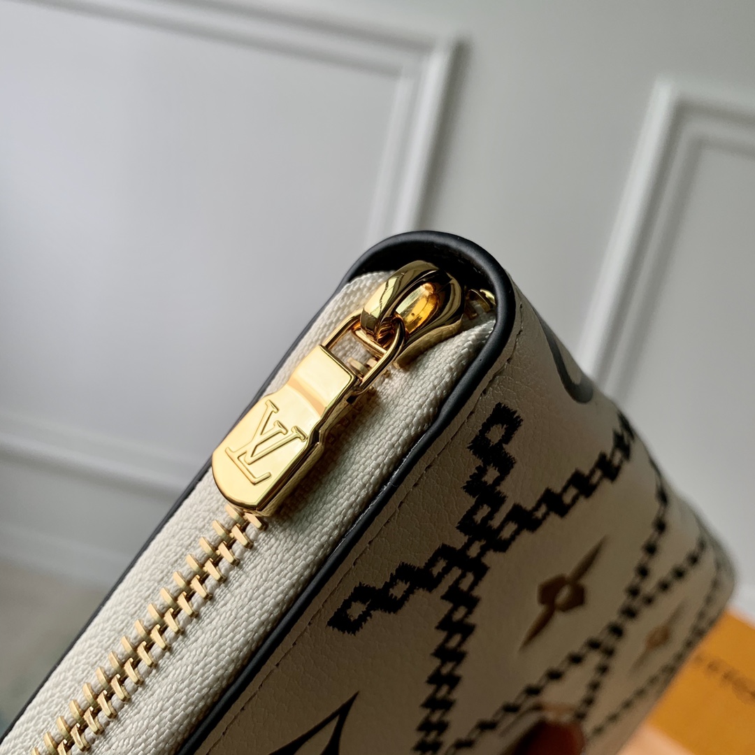 l**is V*t*n monogram vernis zippy wallet m81141-19.5x10.5x2.5cm