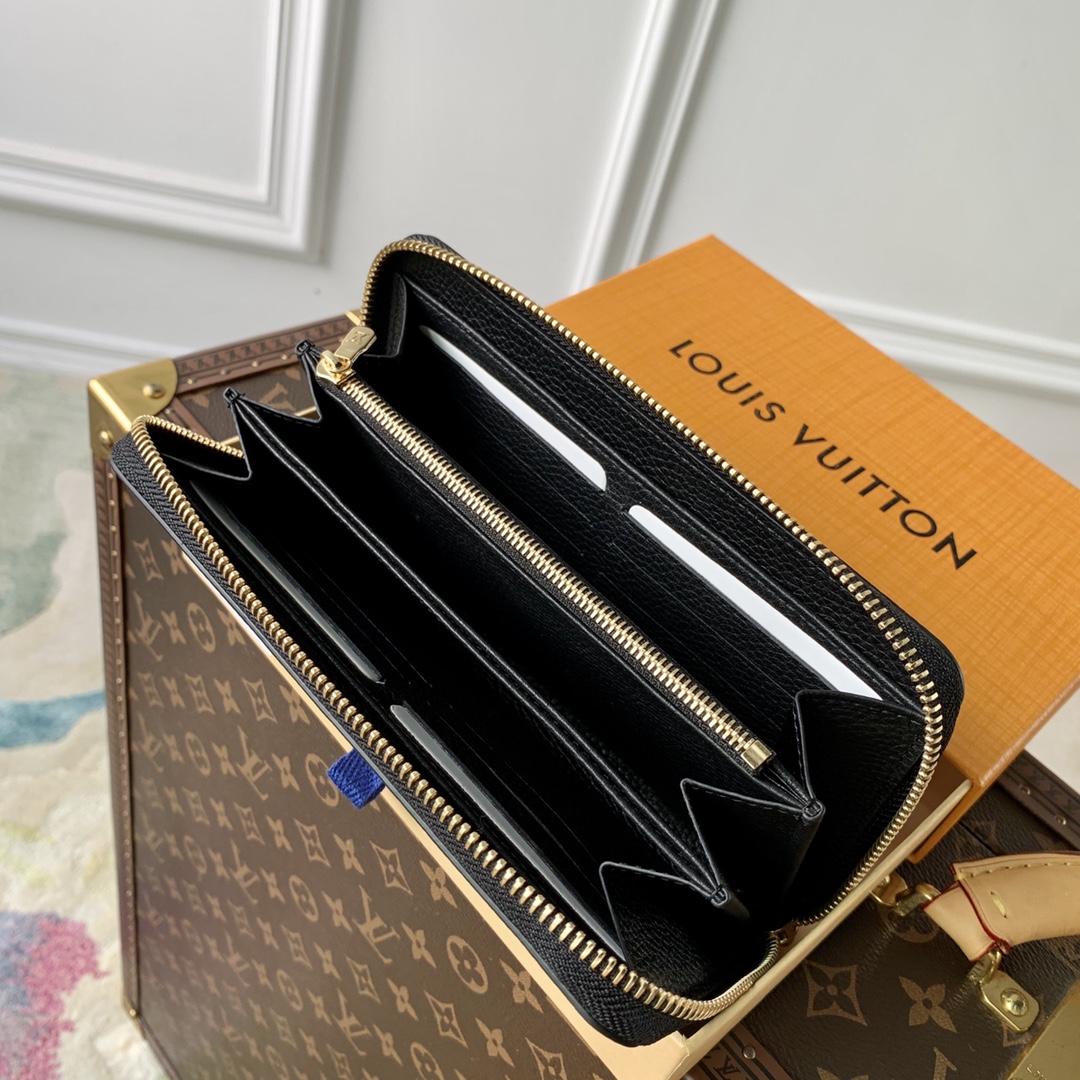 l**is V*t*n monogram vernis zippy wallet m81141-19.5x10.5x2.5cm