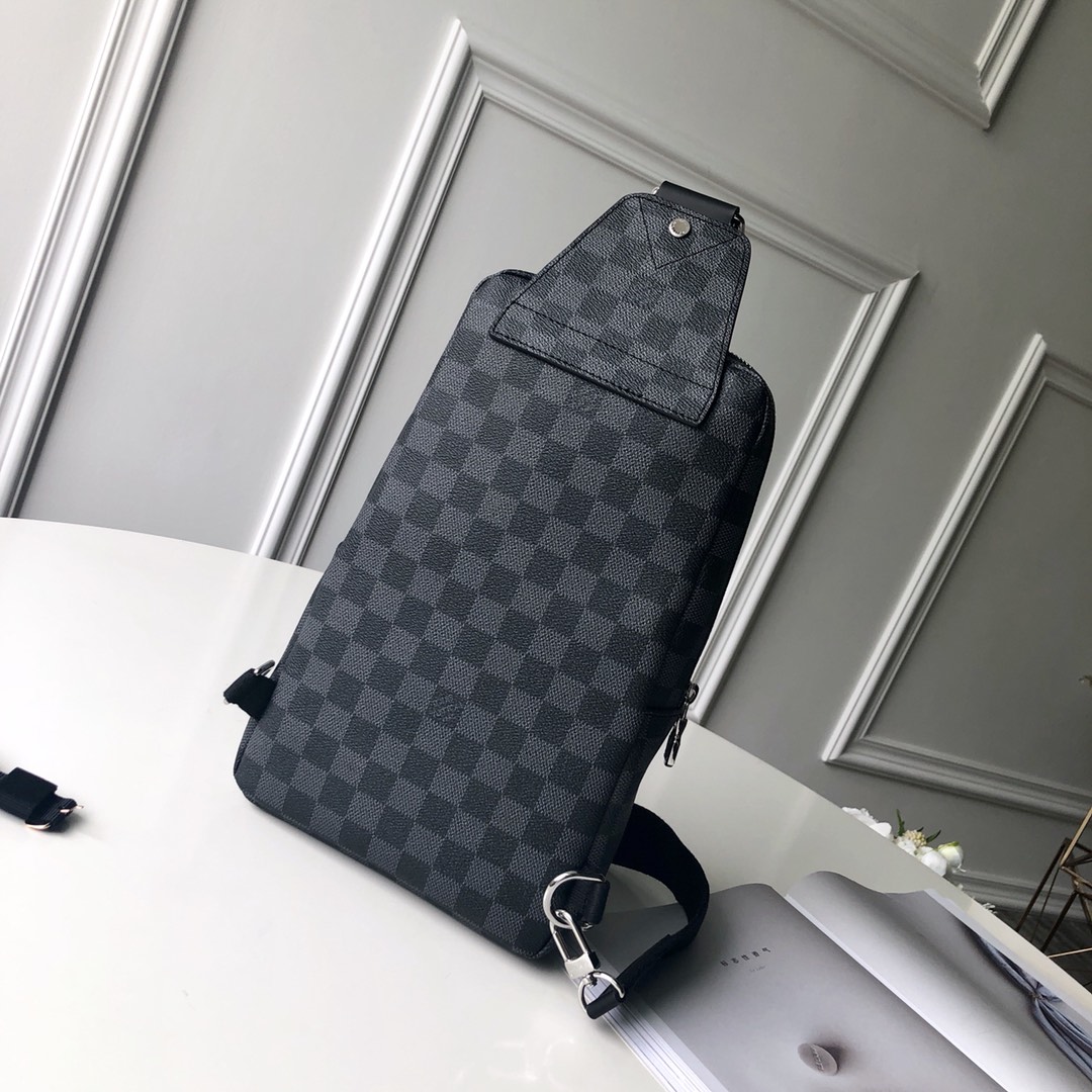 l**is V*t*n damier graphite avenue bag-20 *31 *10cm