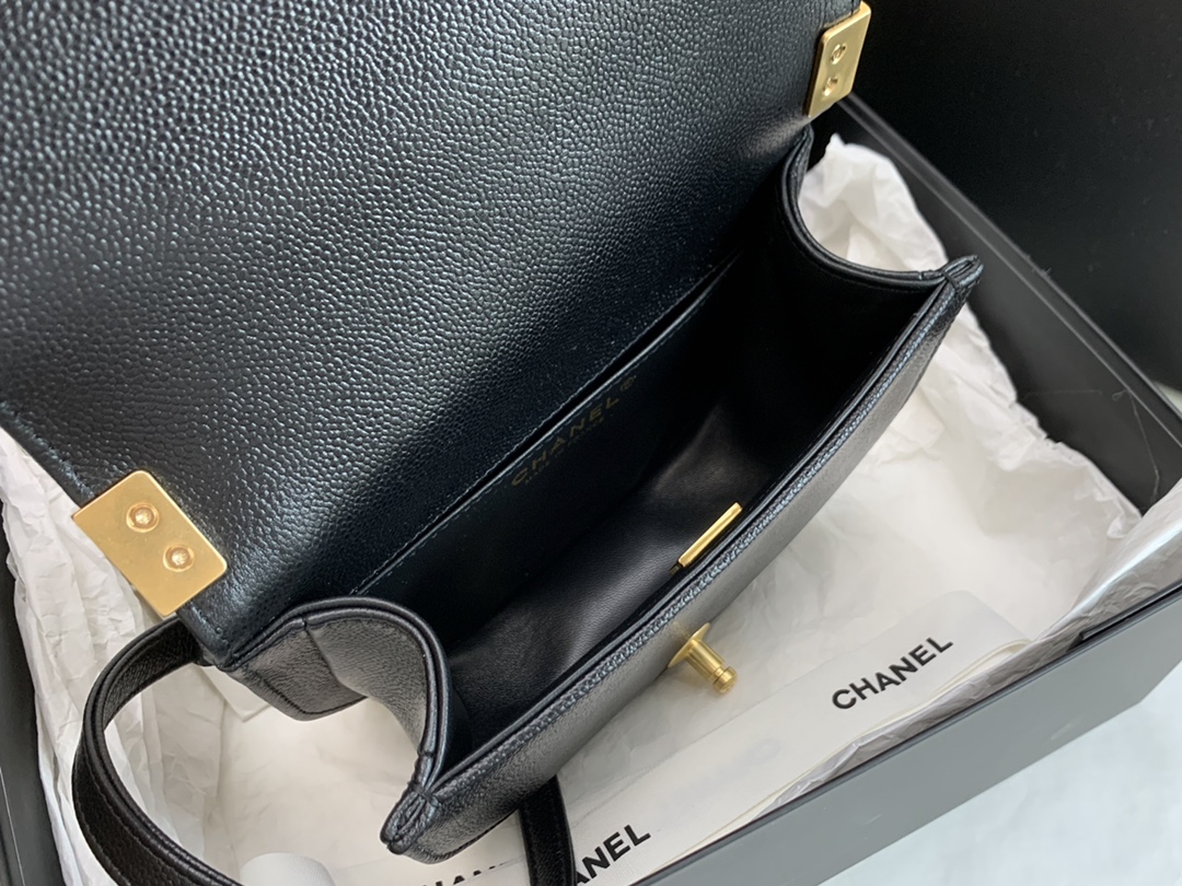 Ch@nel Boy Bag-18*12.5*6CM