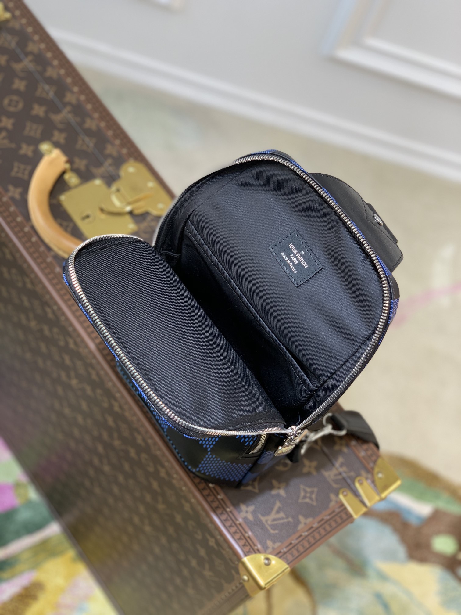 l**is V*t*n damier graphite avenue bag-20 *31 x*10cm