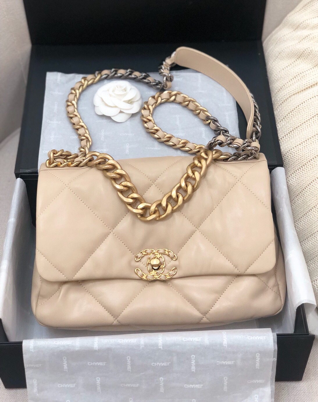 Ch@nel 19 Flap Bag-26&30CM