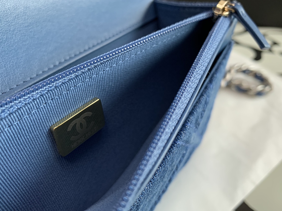 Ch@nel 19 Flap Bag-20*18*9CM