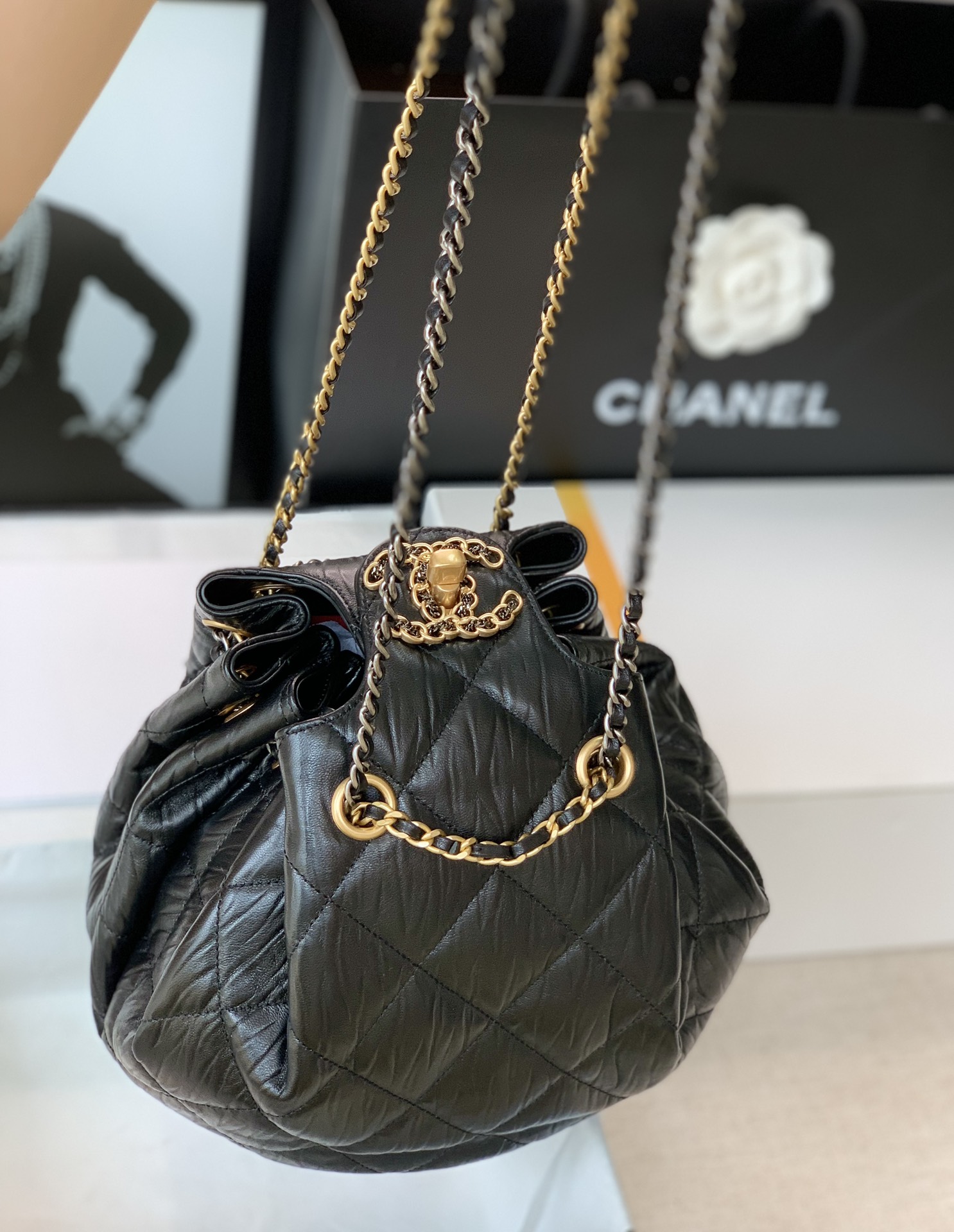 Ch@nel 2022SS Dumpling Bag