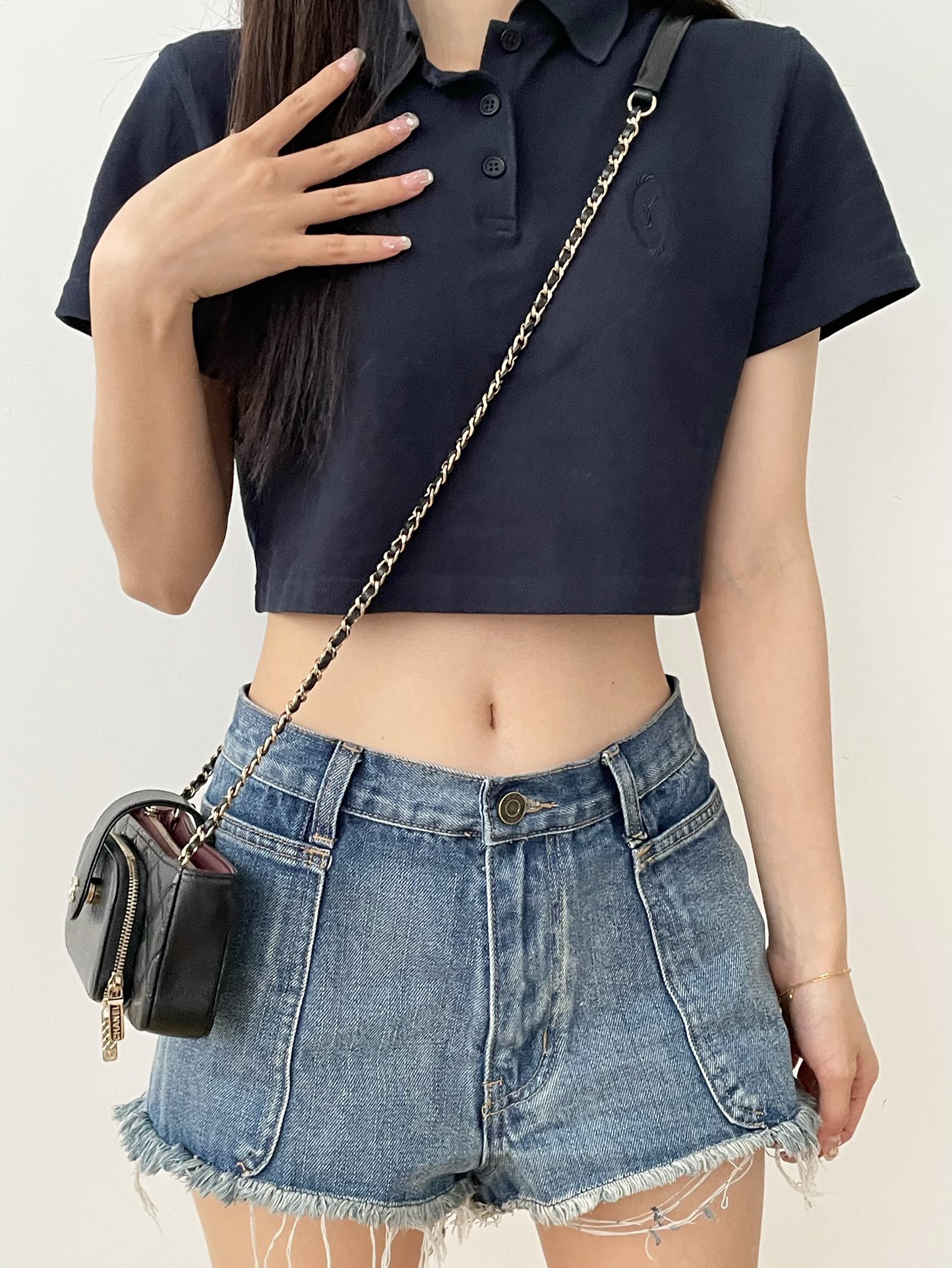 Ch@nel Chain Coin Purse-19*10*3.5CM