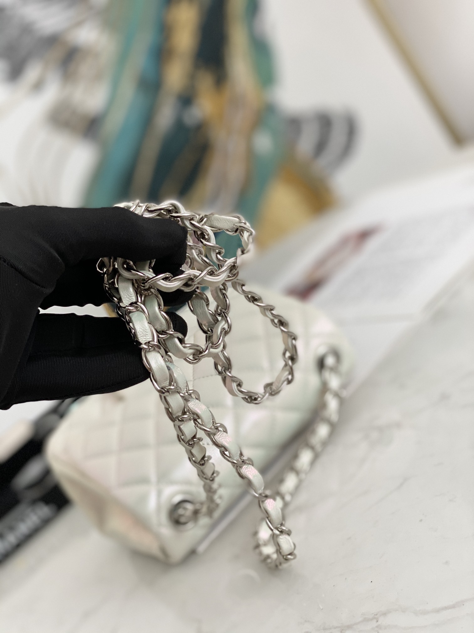 Ch@nel Flap Bag-17CM