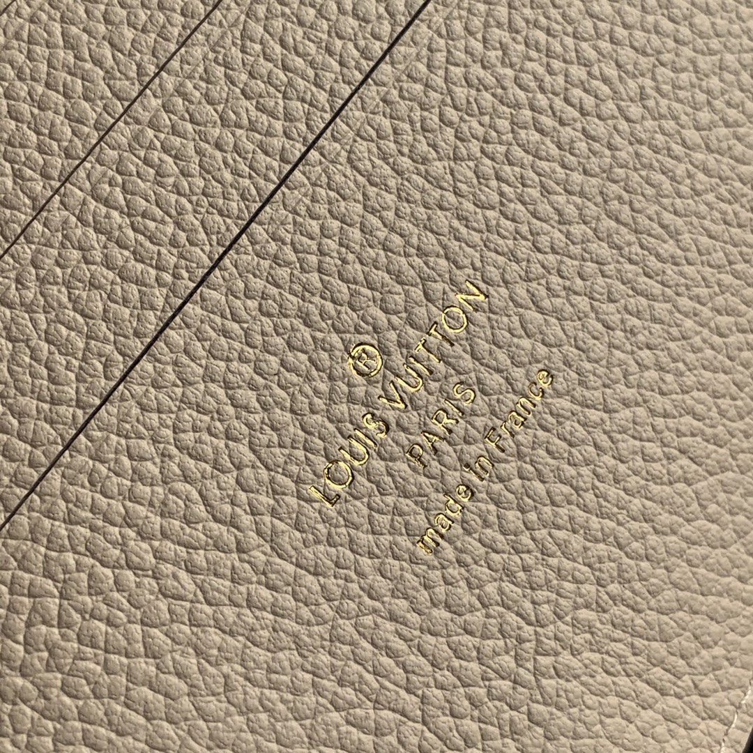 l**is V*t*n m80084 pochette double zip bag -20*12.5*3cm