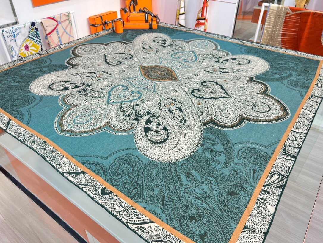 H**mes shawls-140*140cm