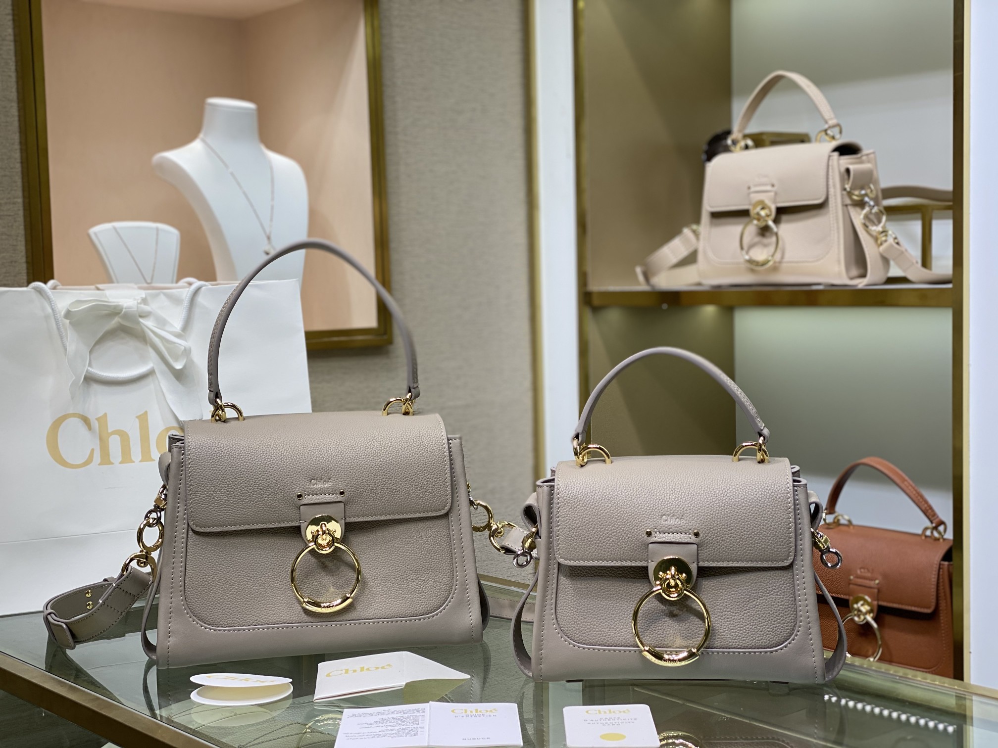 Chloe Tess Bag-21*8*17CM