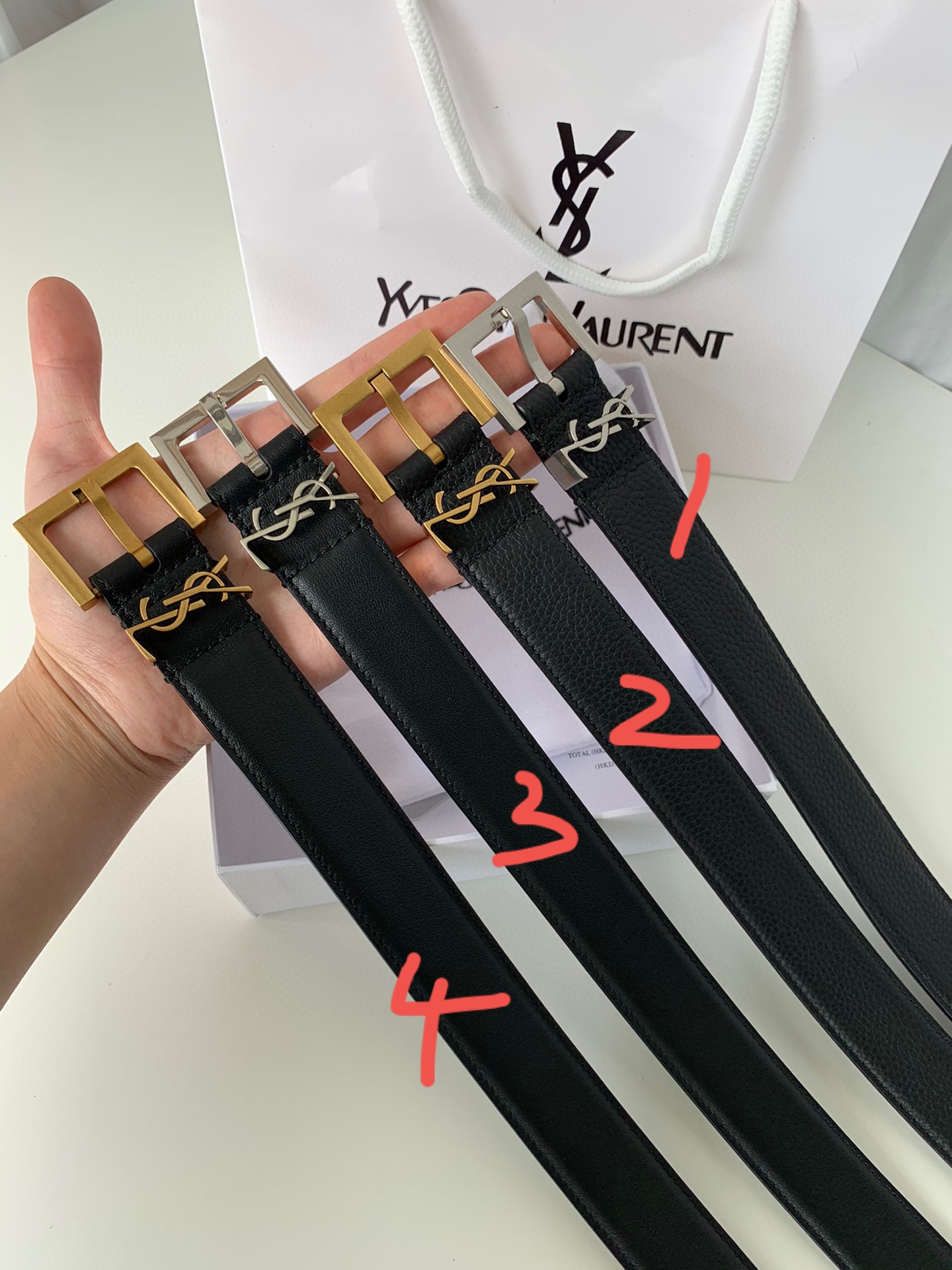 YSL Belt-2&3CM
