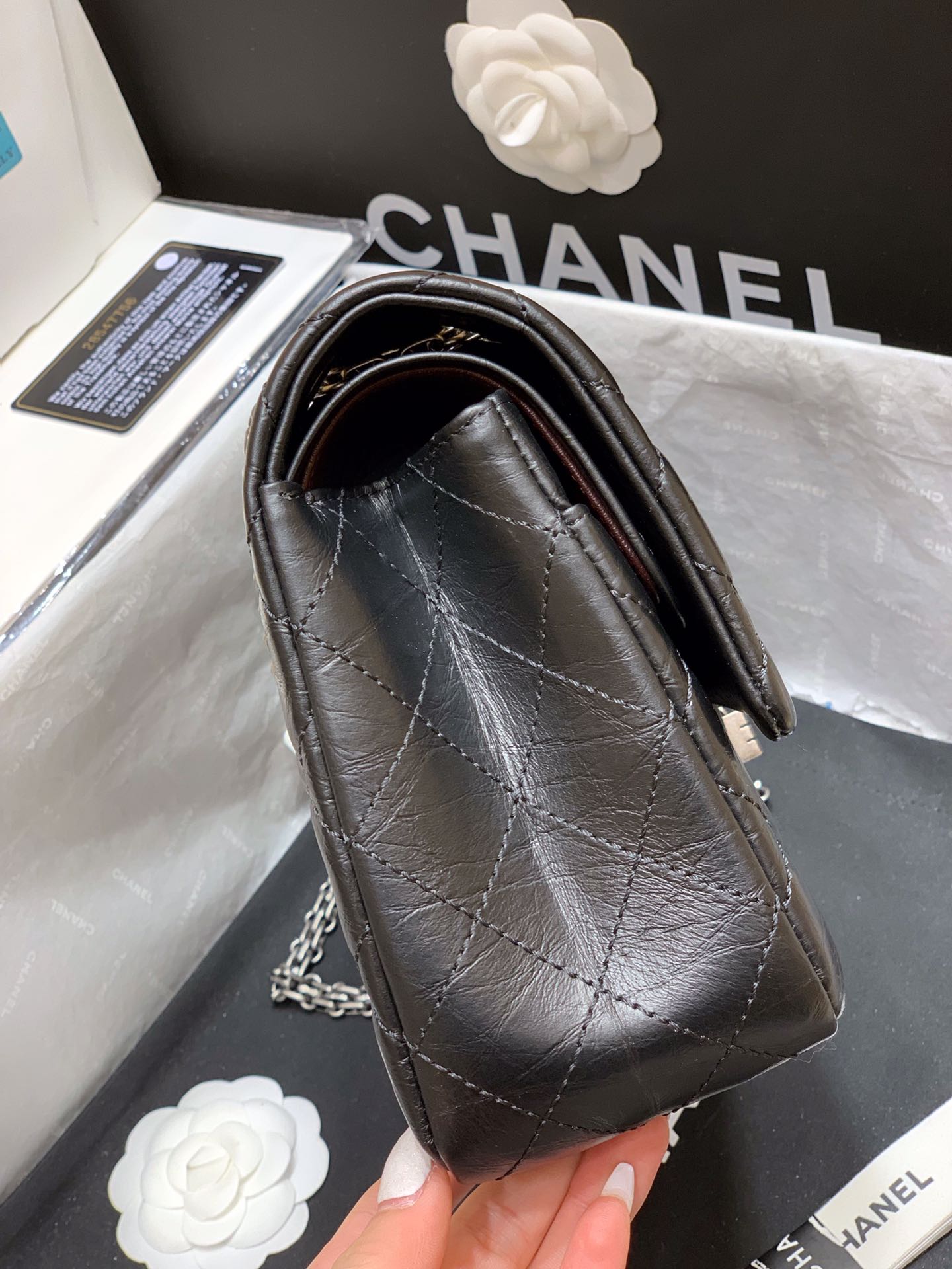 Ch@nel Reissue 2.55 Flap Bag -28CM