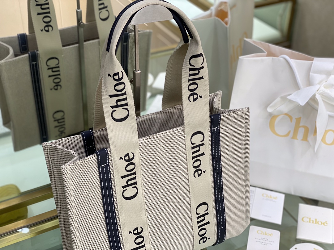 Chloe Woody Tote Bag