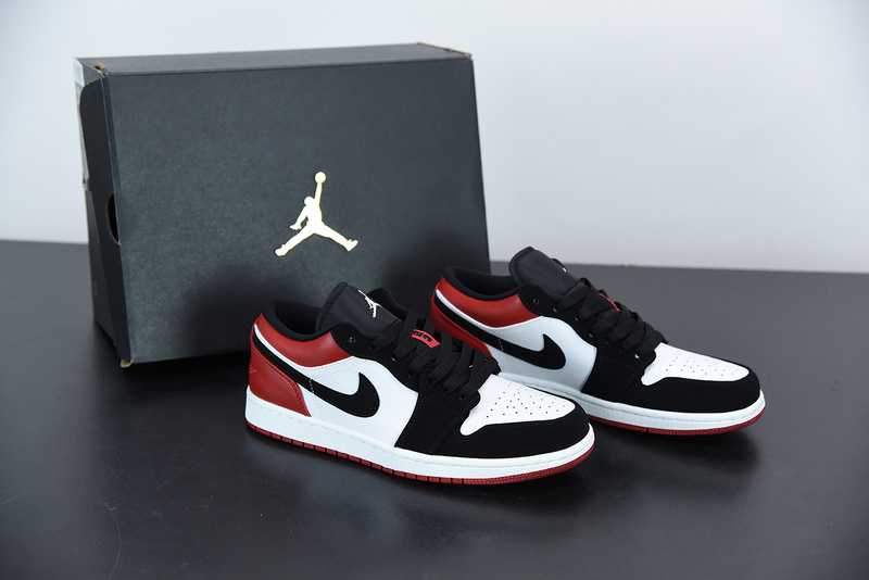 AIR JORDAN 1 LOW ''BLACK TOE'' 553558-116