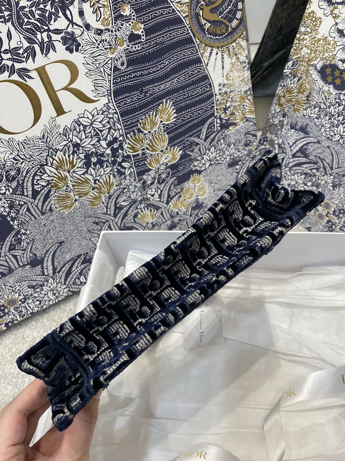 D*or mini book tote-23*17*7cm