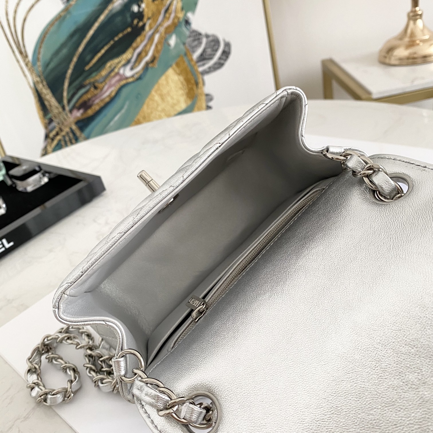 Ch@nel Flap Bag-17CM