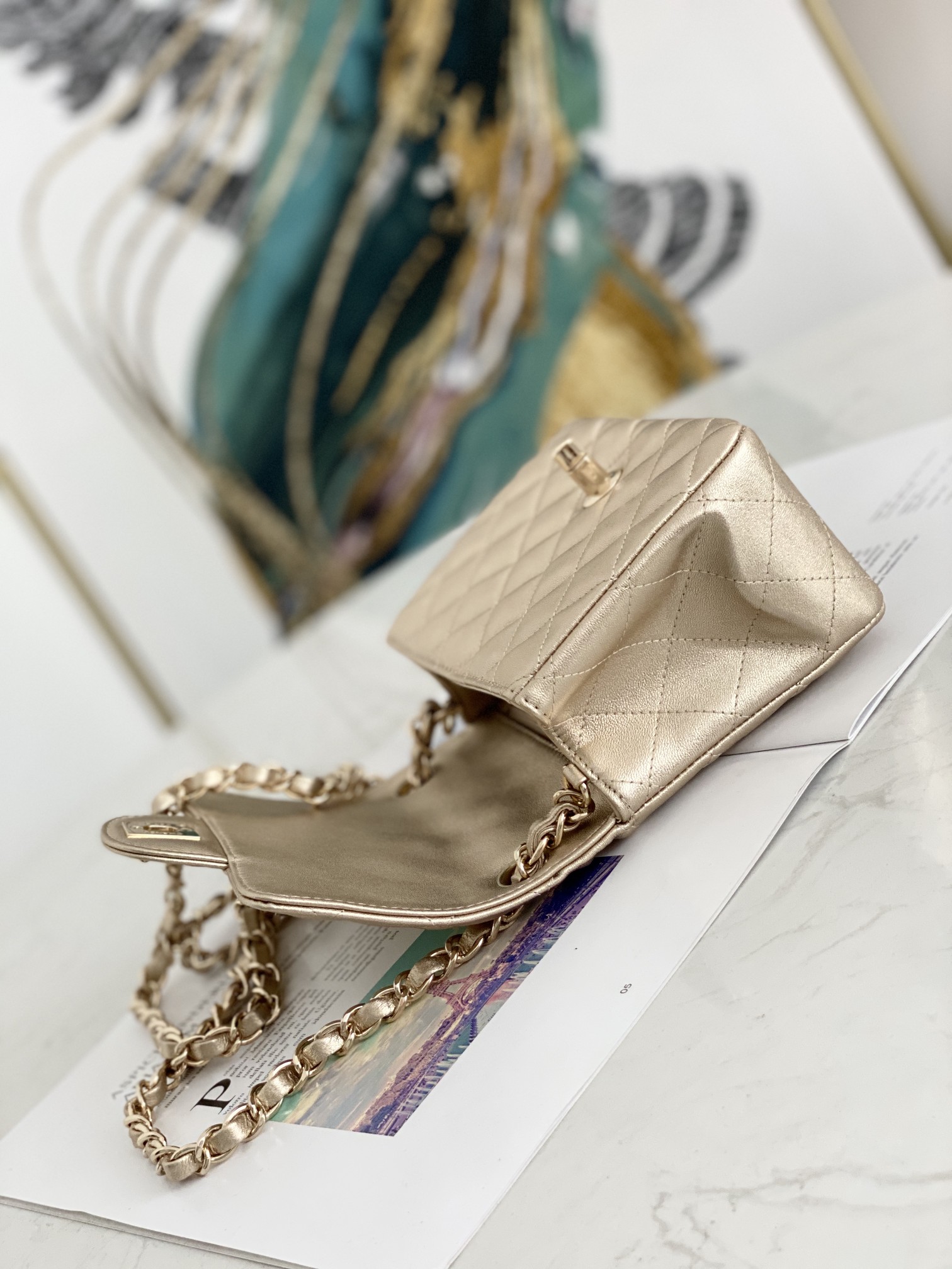 Ch@nel Flap Bag-17CM