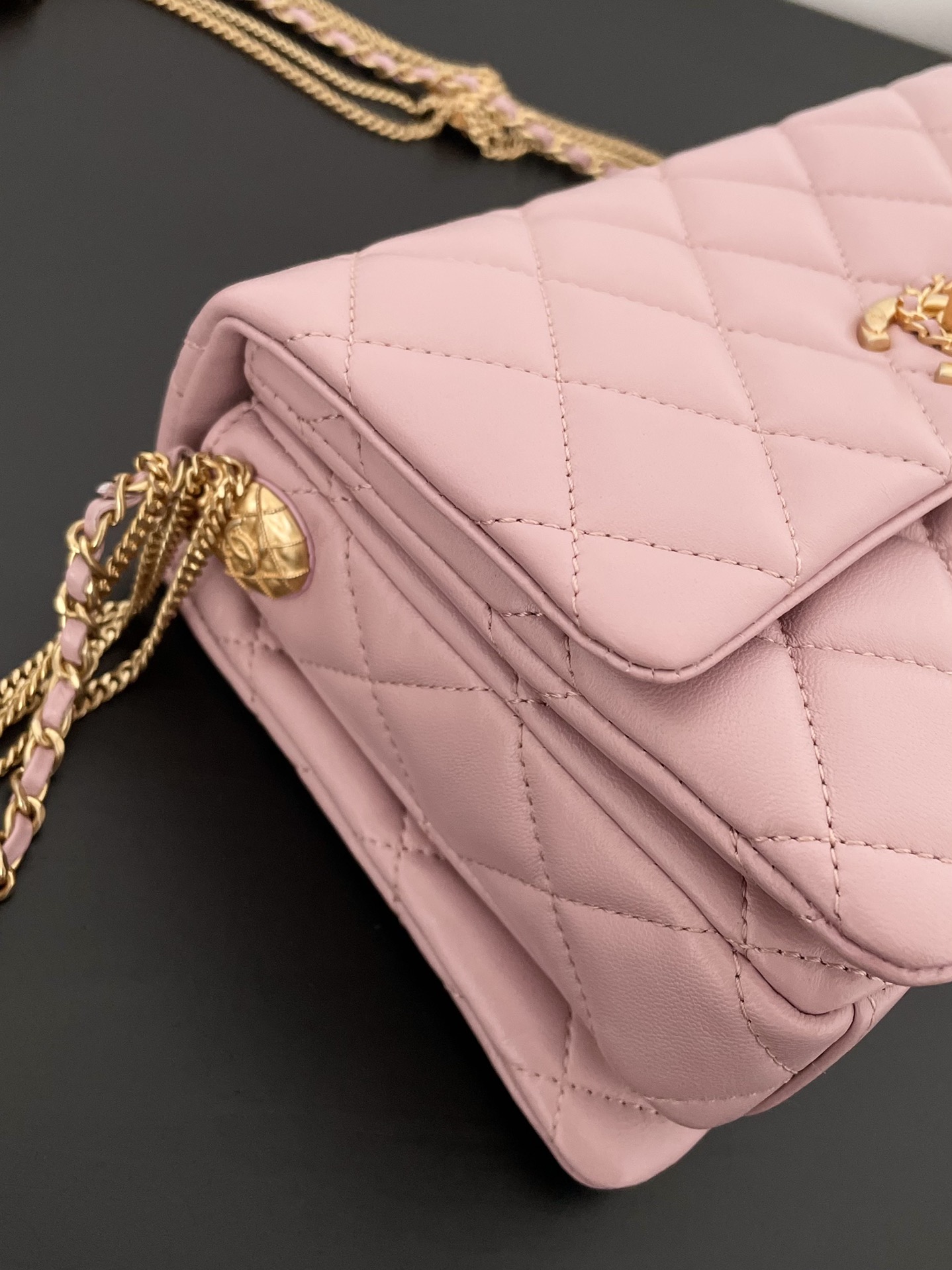 Ch@nel Flap Bag-21.5*14*10CM