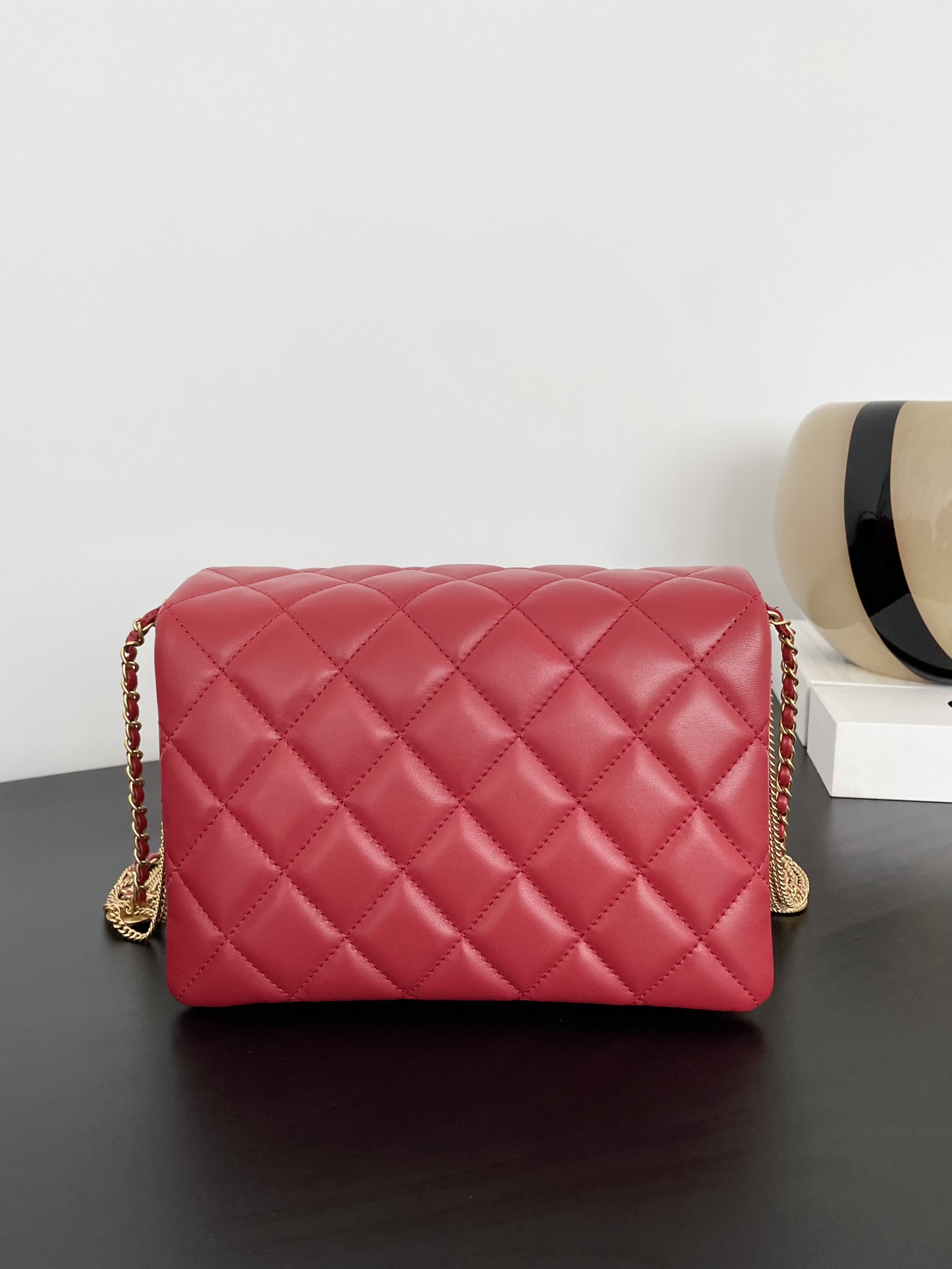 Ch@nel Flap Bag-21.5*14*10CM