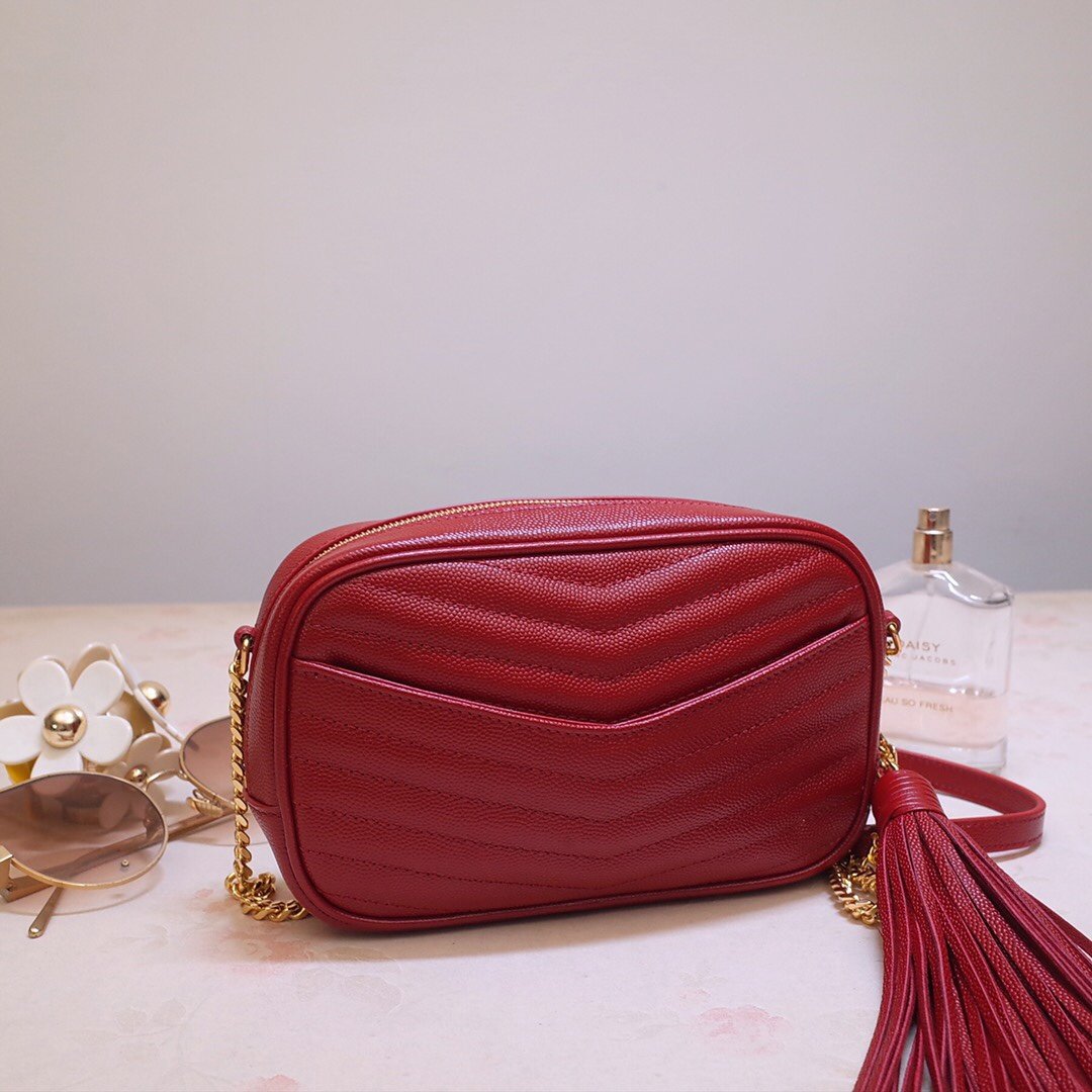 YSL Mini Lou Camera Bag-19*11*5CM