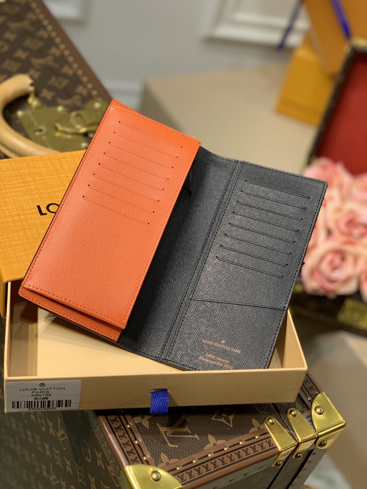 l**is V*t*n brazza wallet-10*19*2cm