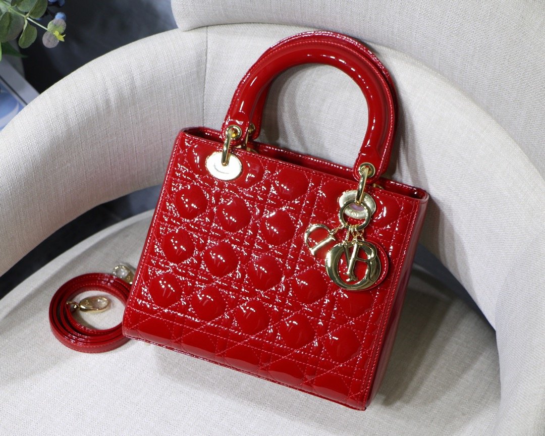lady D*or handle bag-24cm