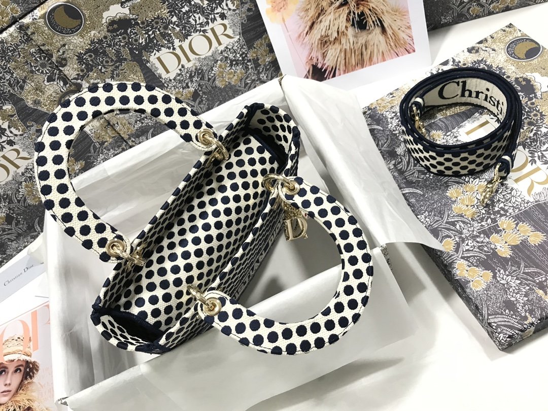 lady D*or handle bag-24cm